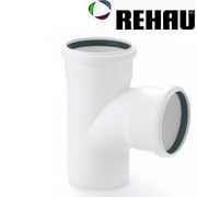 Rehau для внутрішньо. каналізації Трійник RAUPIANO PLUS 110/110 45° ( 122984001 )