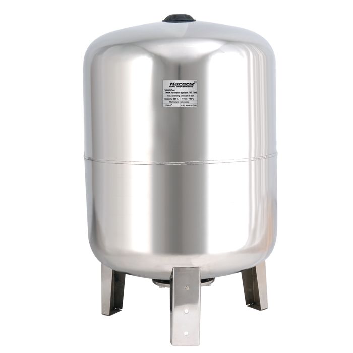 Гідроакумулятори Насоси+ TANK 100L V (S.S) нерж. сталь