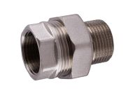 Американка пряма 3/4" нікель (3Q025) 1820