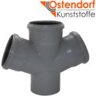 Ostendorf HT SAFE хрестовина 110/50x67 град для внутрішньої каналізації