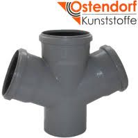 Ostendorf HT SAFE хрестовина 110/50x67 град для внутрішньої каналізації