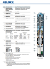 Глибинний насос Pedrollo 4BLOCKm 4/13 1.5 HP 230V 20 m (49M42413LA1)