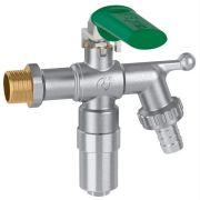 Caleffi кульовий поливальний кран ICECAL 1/2”х3/4” із захистом від замерзання