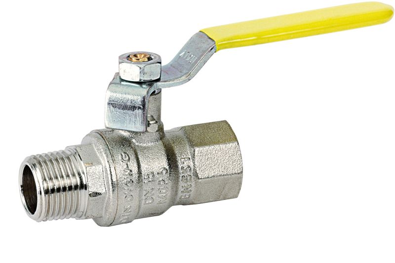 79550113 Кран газовий кульовий MISSUORI GAS 2` НВ сталева ручка BONOMI