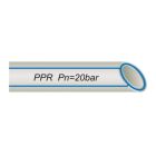 10106763 VS Plast труба поліпропіленова PPR 50 мм 4000 мм 90°C сіра без армування Україна