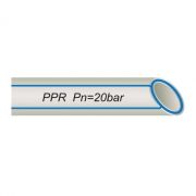 10106763 VS Plast труба поліпропіленова PPR 50 мм 4000 мм 90°C сіра без армування Україна