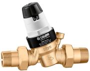 535040H Caleffi редуктор зниження тиску 1/2` зі шкалою регулювання та виходом для манометра (до 80 °С)