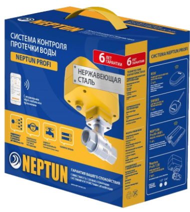Система захисту від протікання води Neptun Profi Wifi 1/2