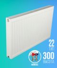 Сталевий радіатор сталевий ТИП 22 SMART E.C.A. 300х1400 (SV)