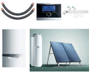 Пакет Vaillant ecoTEC plus VU INT 346/5+auroSTEP plus 2.250 HT+VRC470 (0020201530)