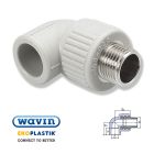 Wavin Ekoplastik Поліпропіленовий кут 90*с МРН20x3/4 R