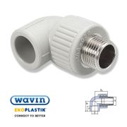Wavin Ekoplastik Поліпропіленовий кут 90*с МРН32x1 R