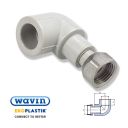Wavin Ekoplastik Поліпропіленовий кут 90*с НГ20x3/4 R