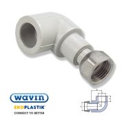 Wavin Ekoplastik Поліпропіленовий кут 90*с НГ20x3/4 R