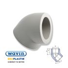 Wavin Ekoplastik Полипропиленовый угол 45*40