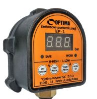 Цифровое реле давления OPTIMA EP-1 с защитой сухого хода