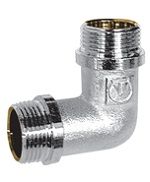 VTr.093.N.0006 Угольник нар.-нар. НИКЕЛЬ 1 R Valtec