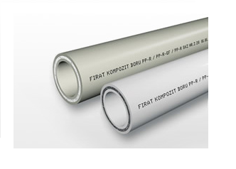 10033716 Firat поліпропіленова армована скловолокном труба d110 мм, 4000 мм, до 90°C, Туреччина, гарантія 10 років