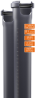 Ostendorf HT SAFE труба для внутрішньої каналізації 75x2000