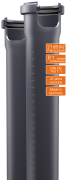 Ostendorf HT SAFE труба для внутрішньої каналізації 110x250