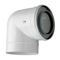 Bosch AZВ 607/1. Колено коаксиальное 90° Ф80/125 (7719002766)