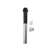 Bosch AZB 919. Вертикальный коаксиальный комплект с ветрозащитой Ф80/125; чёрный, L=1277 мм (7719003672)