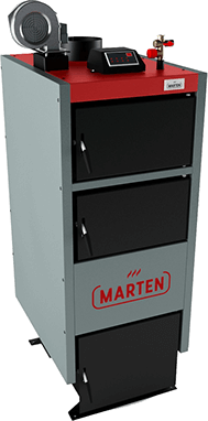 Твердопаливний котел тривалого горіння Marten Comfort MC-33