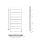 Сушка для рушників Laris Мікс П6 450х600 mm