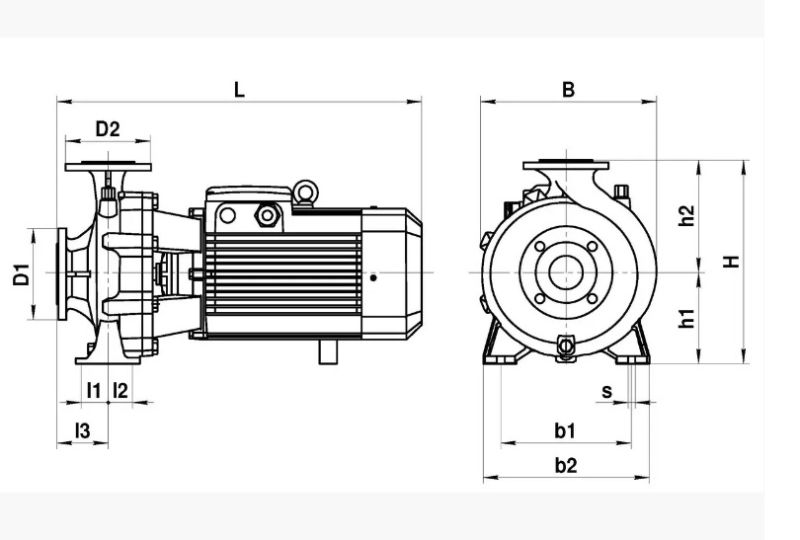 Відцентровий насос Насоси+ CP65-40/5,0