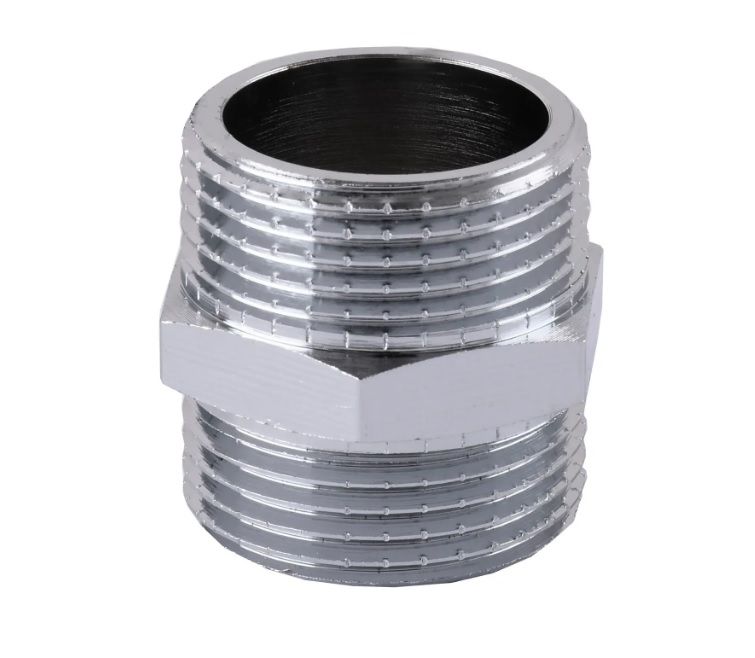 Ніпель SOLOMON 3/4" ЗЗ хром 8205