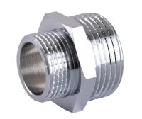 Ниппель редукционный SOLOMON 1 1/4"х1" НН хром 8208