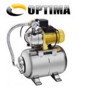 Насосна станція Optima JET100S-24INOX 1,1 кВт нержавійка на гребінці