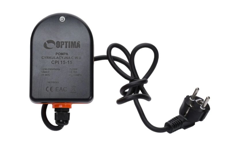 Насос рециркуляційний Optima CPI 15-15 84 мм + кабель з вилкою!