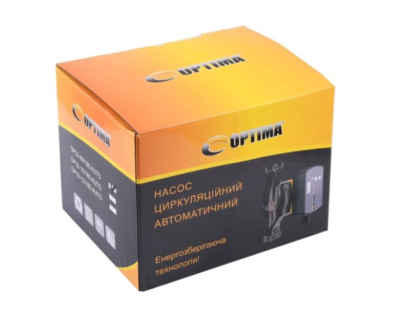Насос циркуляційний енергоощадний  Optima OP32-80AUTO 180мм + гайки