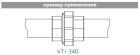 VTr.340.N.0004 Сгон НІКЕЛЬ 1/2 R ВВ прямой Valtec