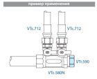VTr.590.N.0006 Заглушка 1 R НІКЕЛЬ Valtec
