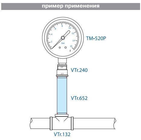 VTr.652.N.0420 Бочонок 1/2 Rх200 НИКЕЛЬ Valtec