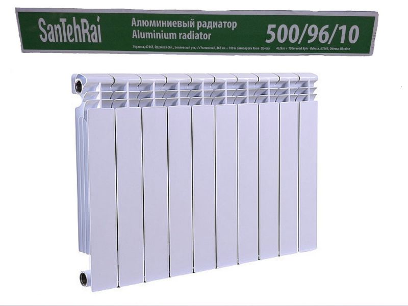 Радіатор алюмінієвий САНТЕХРАЙ 500/96