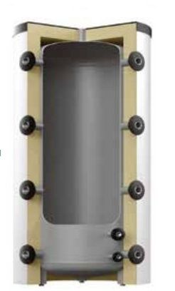 Теплоакумулююча ємність Reflex HF 8502050 1500L HF (срібний)