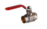 Шаровый кран Solomon 1/2" ВВ красная ручка PN40 B1001
