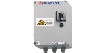 Пульт керування Pedrollo QET 300 (трифазний) Потужність двигуна: 2,2 кВт (3 л.с.)
