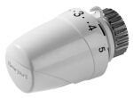 Термостатична головка Honeywell T2001W0 `Тера 4` колір білий/білий (налаштування 0 ... 28 C) для всіх радіаторних клапанів Honeywell