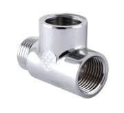 Трійник SOLOMON 1/2" ВВЗ хром 8202