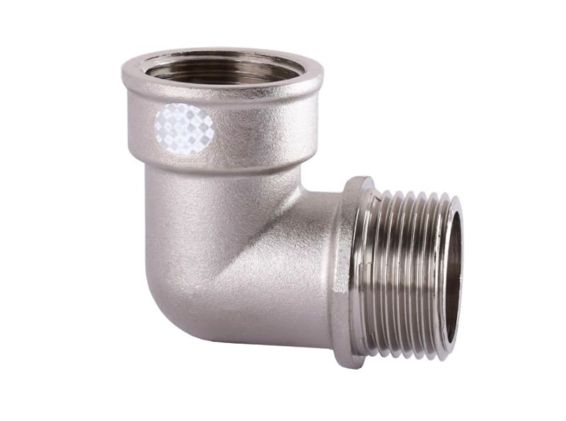 Кутник SOLOMON 1/2" нікель ЗВ 8200L Solomon N