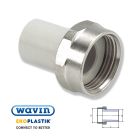 Wavin Ekoplastik Поліпропіленовий штуцер із НГ 20x3/4 R