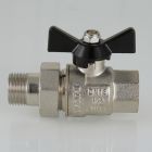 Valtec VT.327.N.05 Кран шар. посилений PERFECT з напівзгоном 3/4 `вн.-нар.
