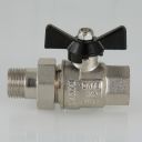 Valtec VT.327.N.04 Кран шар. посилений PERFECT з напівзгоном 1/2` вн.-нар.