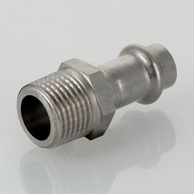 VTi.901.I.002205 Valtec З'єднувач нерж. сталь з нар.р. 22х3/4`