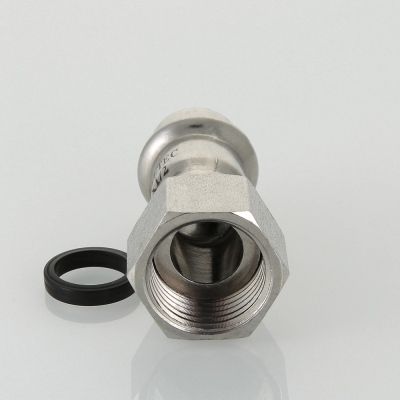 VTi.908.I.002205 Valtec З'єднувач з накидною гайкою нерж. сталь 22х3/4`