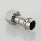 VTi.908.I.003506 Valtec З'єднувач з накидною гайкою нерж. сталь 35х1`